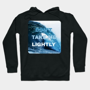 Don't take me lightly Hoodie